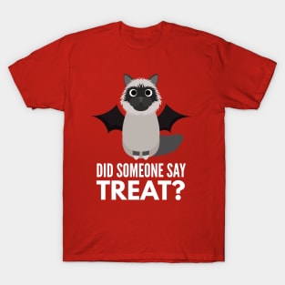 Birman Cat Halloween Trick or Treat T-Shirt